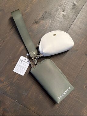 Lululemon Dual Pouch Wristlet Wallet NWT